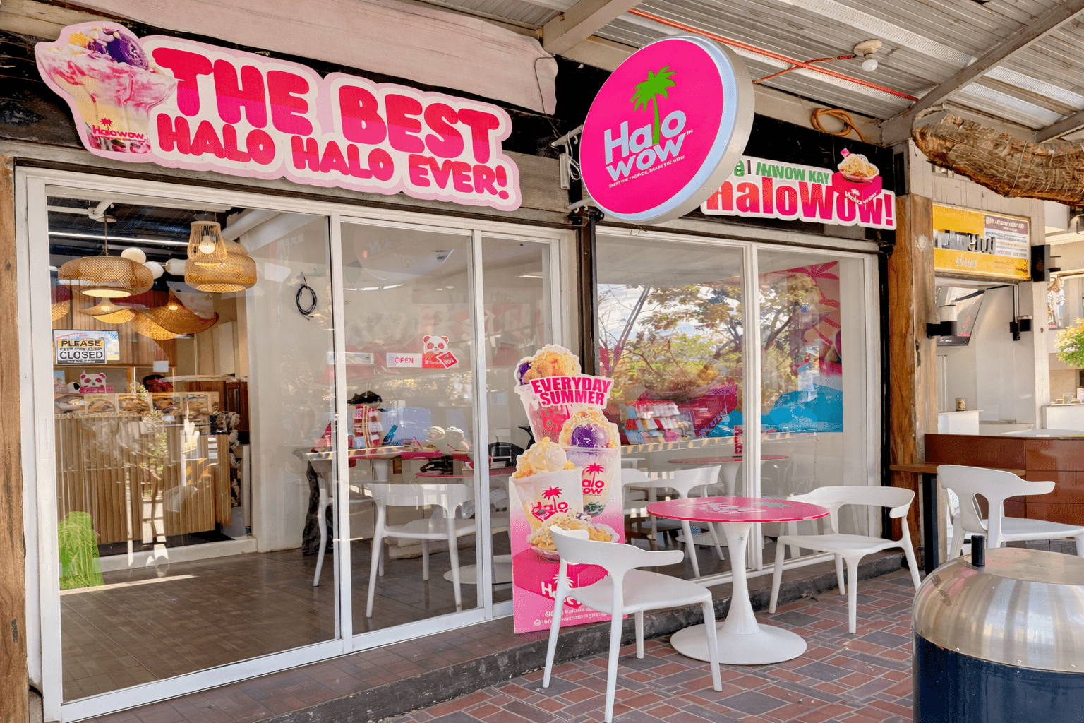 Halowow Taytay Rizal Philippines first Halo-Halo dessert shop location storefront